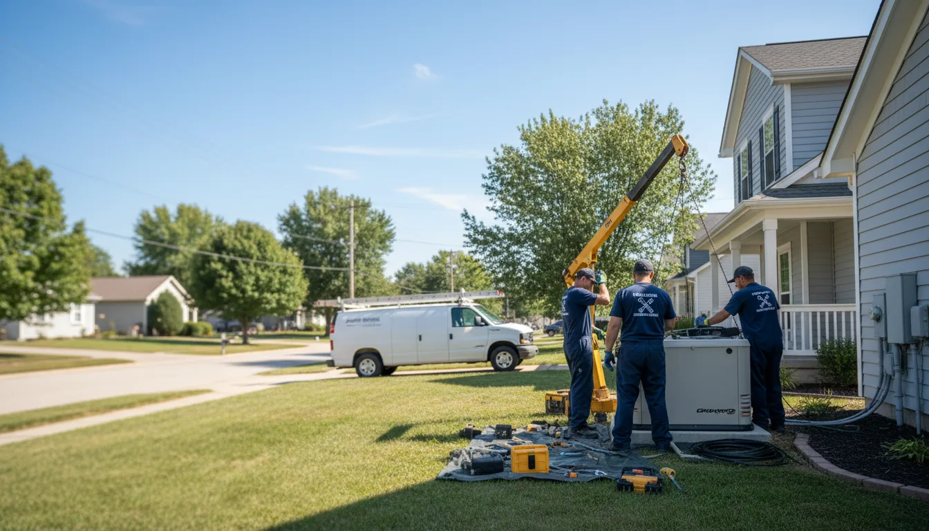 Generator Installation in Midnight, MS near me